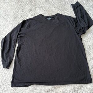 Duluth Trading Co Charcoal Long Sleeve Men's Tee